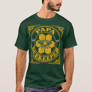 Camiseta Mens Beekeeper Pai Pai Papa Honey Ap