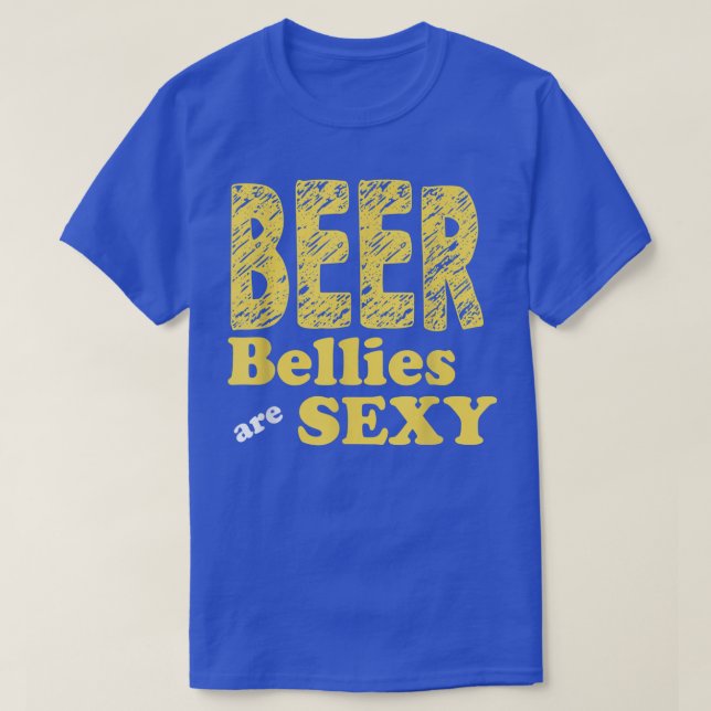 Camiseta Mens Beer Bellies are Sey Mens Funny Beer Drinking (Frente do Design)