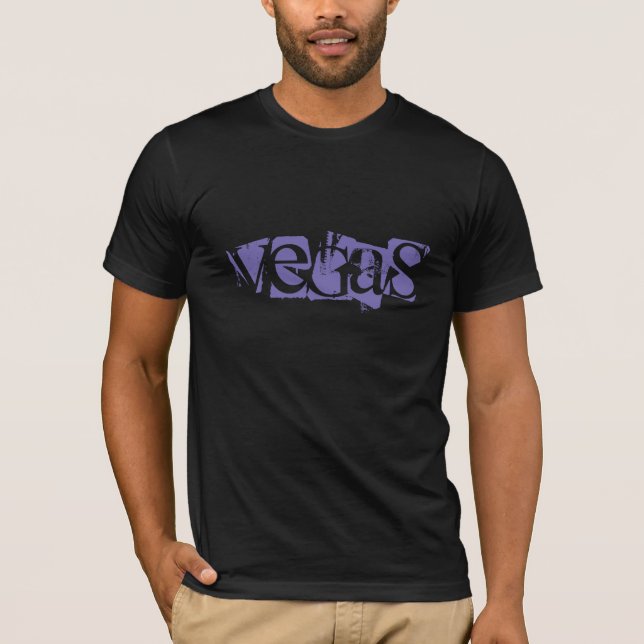 Camiseta Mens Bella Canvas T-Shirt-Vegas (Frente)