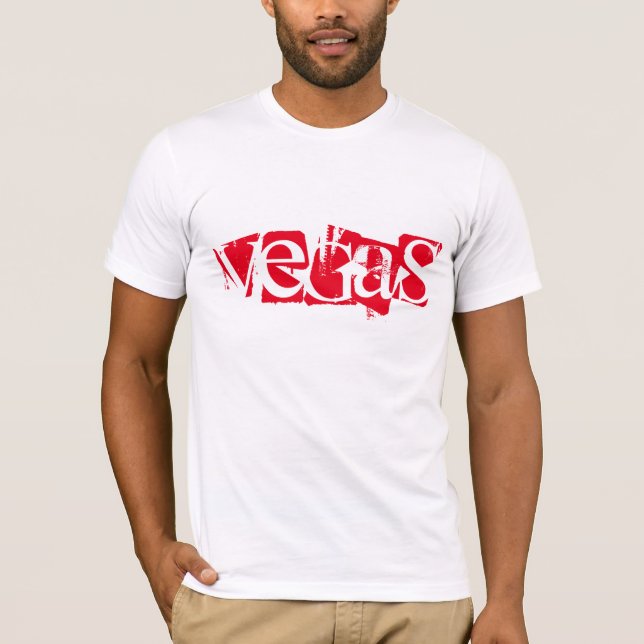 Camiseta Mens Bella Canvas T-Shirt-Vegas (Frente)