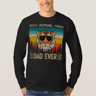 Camiseta Mens Bengal Tiger Vintage Melhor Pai De Tigre Beng