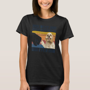 Camiseta Mens Best American Cocker Spanel Pai Nunca Cão 1