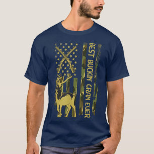 Camiseta Mens Best Buckin GRAN Ever Deer Hunting Ch