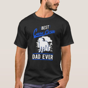 Camiseta Mens Best Cane Corso Pai Alguma Vez Da Caneta Mast