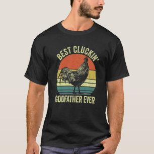 Camiseta Mens Best clucking, padrinho de galinha