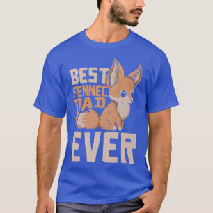 Camiseta Mens Best Fennec Pai Cote para o seu Fennec Fo