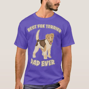 Camiseta Mens Best For Terrier Pai Dog Fo Terrier Say Fo