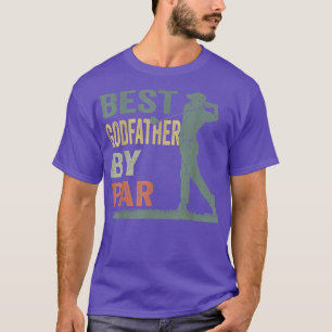 Camiseta Mens Best Godfather By Par Golf Lover Godfather Fa