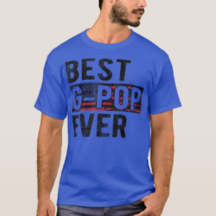 Camiseta Mens Best GPop Ever Proud GPop Grandpa