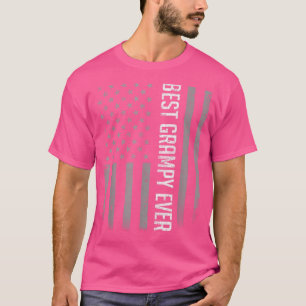 Camiseta Mens Best Grampy Ever American FlagGifts For Fathe