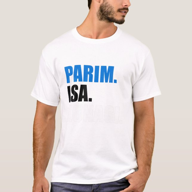 Camiseta Mens Best Isa Ever Dia de os pais F Da Estônia (Frente)