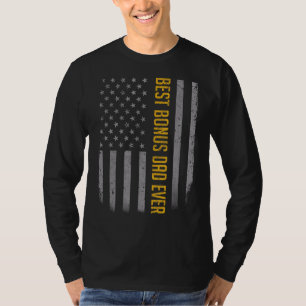 Camiseta Mens Best Namorado alguma vez American Flag For Fa
