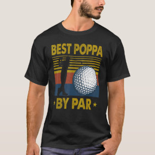 Camiseta Mens Best Poppa Por Par Disco Golf Para Homens Pai