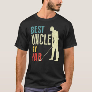 Camiseta Mens Best Uncle By Par Golf Father's Day Daddy