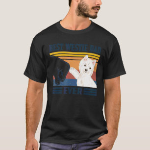 Camiseta Mens Best Westiland West Highland White Terrier Pa