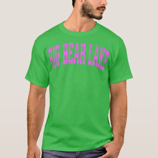 Camiseta Mens Big Bear Lake California CA Athletic