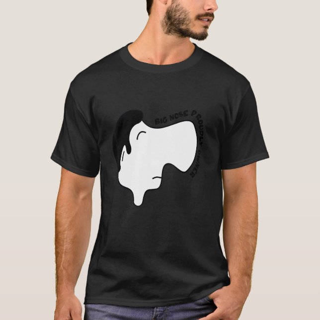Camiseta Mens Big Nose Proudly Owner (Frente)