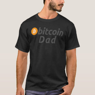 Camiseta Mens Bitmoney Pai Crypto Pai Crypto Currency Hodl