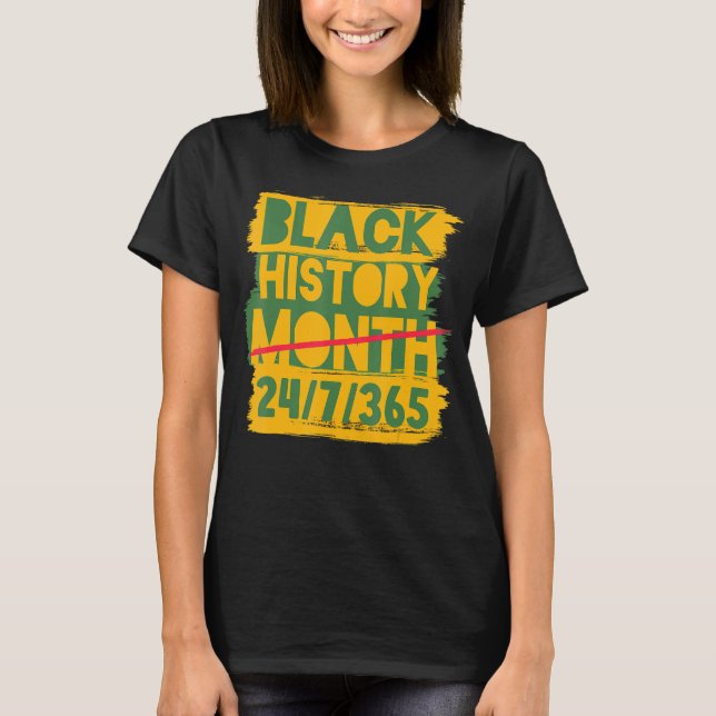 Camiseta Mens Black History Month 247365 Black History Appa (Frente)