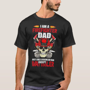 Camiseta Mens Bombeiro Pai Way Cooler