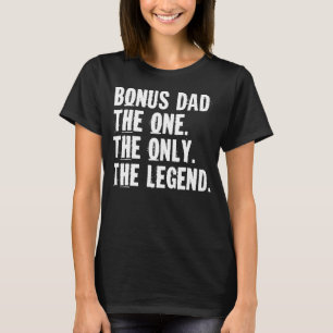 Camiseta Mens Bonus Pai A Única Gordura Pai