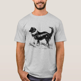 Camiseta Mens Border Collie Dog