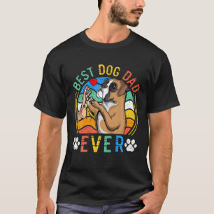 Camiseta Mens Boxer Melhor Pai De Cachorro Alguma Vez Ofere