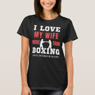 Camiseta Mens Boxing Marido Esportivo Boxer Coach Boxer