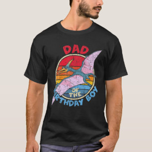 Camiseta Mens Boy Birthday I Pai Pterodactylus I Family M