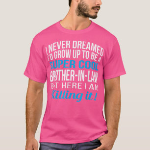 Camiseta Mens Brother em Direito da Irmã em Direito Engraça
