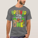 Camiseta Mens Brother of the Wild One Zoo Birthday Safari J<br><div class="desc">Mens Brother of the Wild One Zoo Birthday Safari Jungle Animal Tank Top  1  .</div>