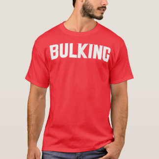 Camiseta Mens BULKING Gym Malhação Workout Bodybuilding Mot