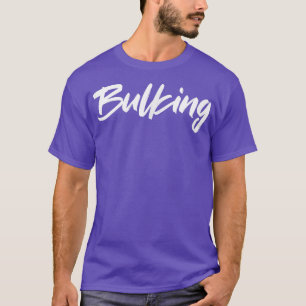 Camiseta Mens BULKING Gym Malhação Workout Bodybuilding Mot