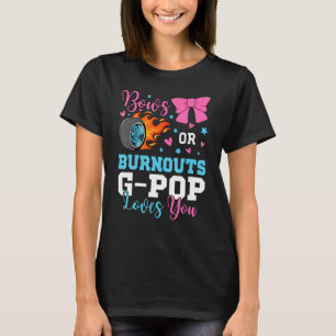 Camiseta Mens Burnouts ou Arco G-pop ama você Revolução de