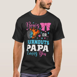 Camiseta Mens Burnouts ou Arcos Papá ama você Revolução de
