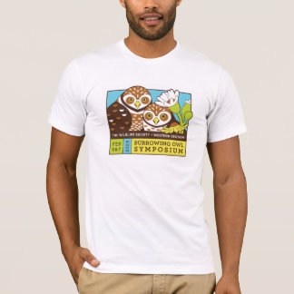 Camiseta Mens Burrowing Owl Symposium T-Shirt