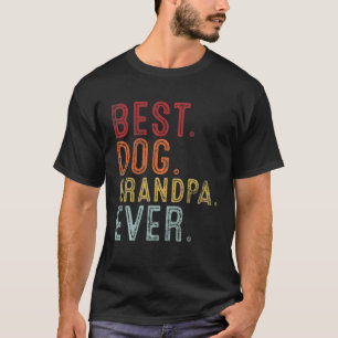 Camiseta Mens Cachorro Bonito Proprietário do Vovô Design
