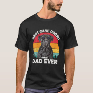 Camiseta Mens Cane Corso Pai Vintage Cog Men C