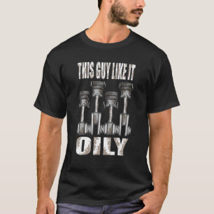Camiseta Mens Car Mecânico Esta Cara Como Um Mech Oily Car