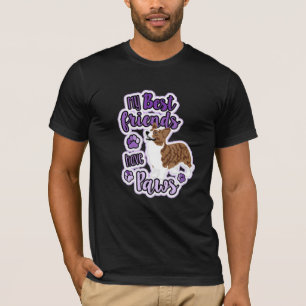 Camiseta Mens Cardigan Melhores Amigos