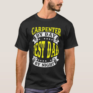 Camiseta Mens Carpenter Woodman Builder Pai