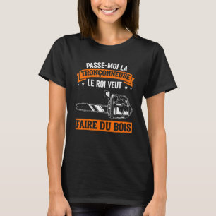Camiseta Mens Chainsaw Regali Forestry Lumberjack Fazer Wo