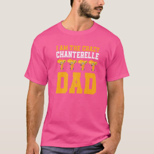 Camiseta Mens Chanterelle Pai Roufit Mushroom Forager Para
