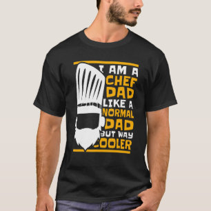 Camiseta Mens Chef Pai Way Cooler Chef De Cuisine