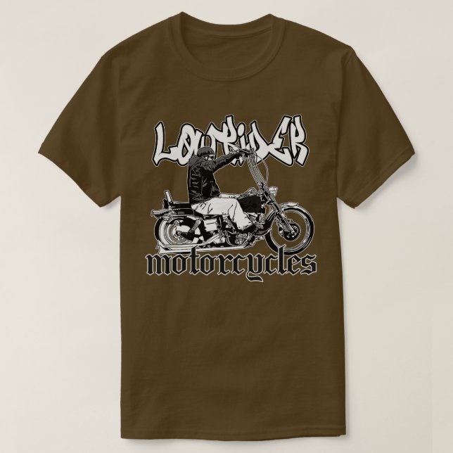 Camiseta Mens Chicano Biker (Frente do Design)