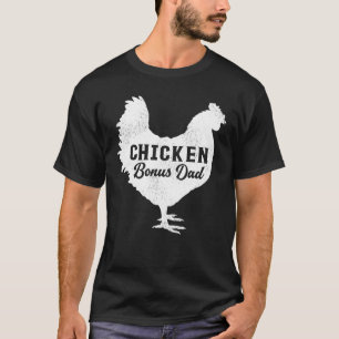Camiseta Mens Chicken Bird Best Chicken Bonus Padre
