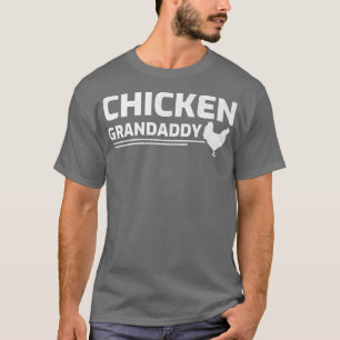 Camiseta Mens Chicken Farmer Retro Melhor Galinha Avô F