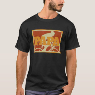 Camiseta Mens ciclista ciclista de motociclistas V-retro-ci