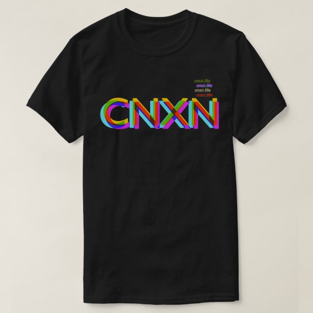 Camiseta Mens CNXN Prism  (Frente do Design)
