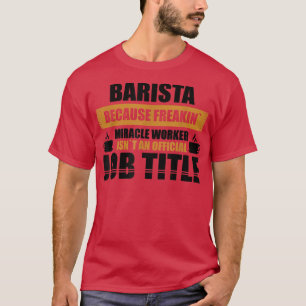 Camiseta Mens Coffee Snob para o viciado em cafeína e Baris